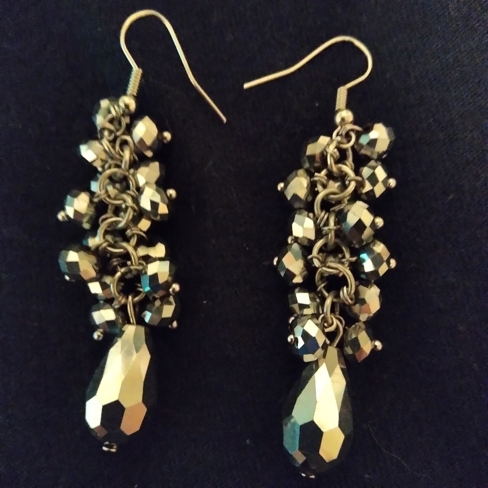 Beaded Dangly Earrings